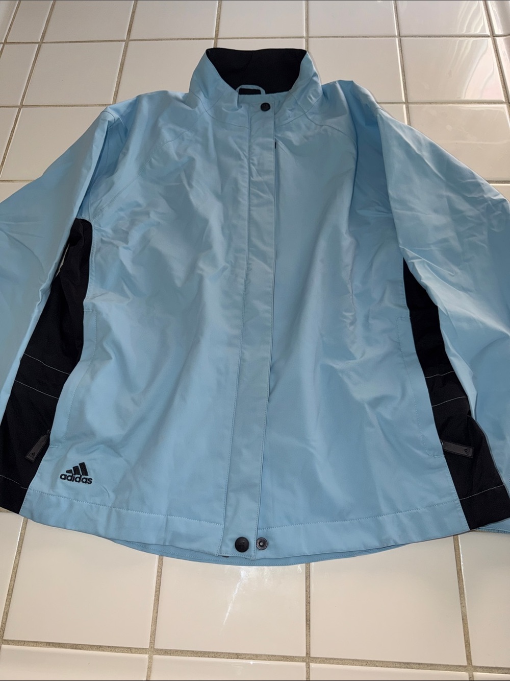 Adidas Golf ClimaProof Waterproof baby Blue Jacket 🐈‍⬛ L